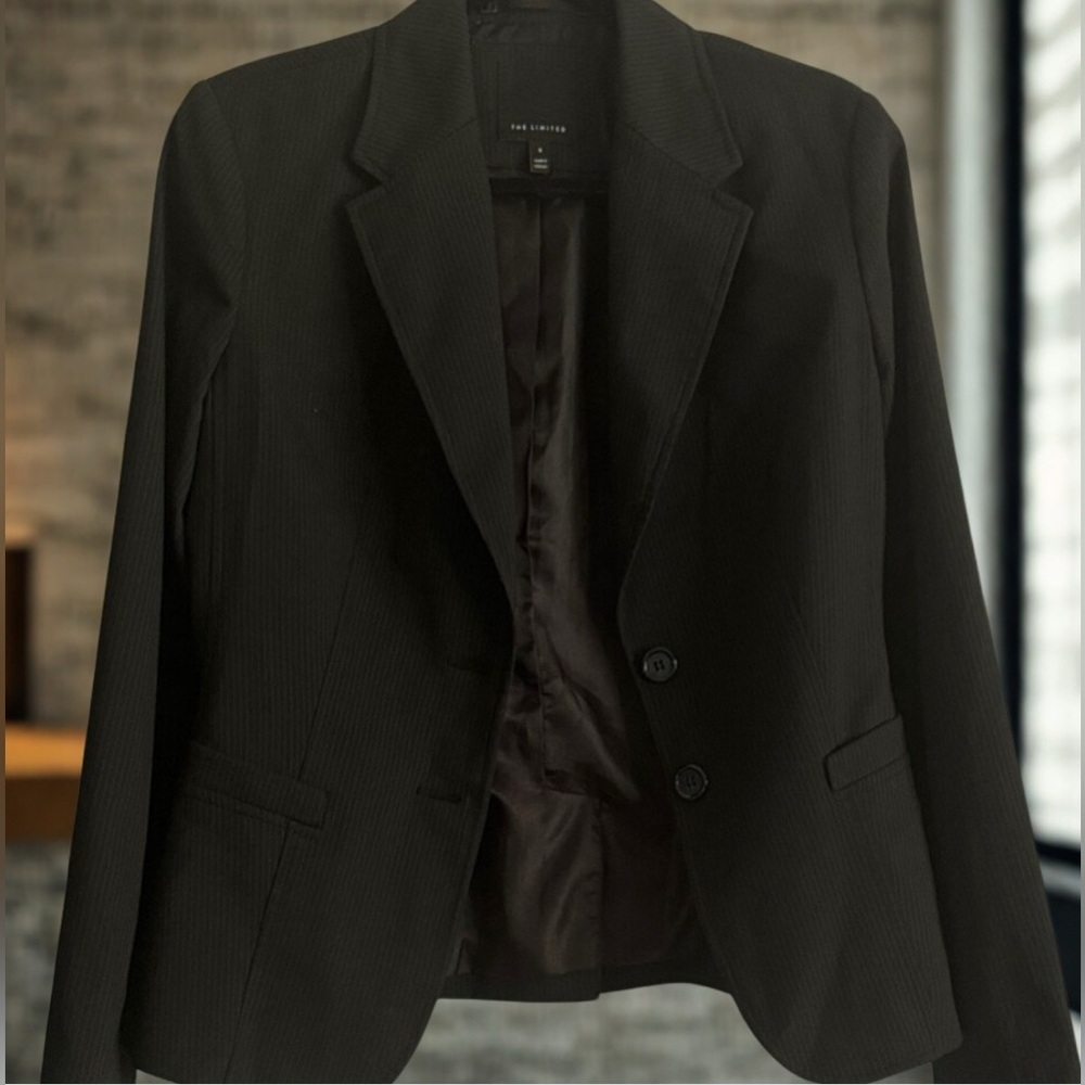The Limited Classic Black Blazer